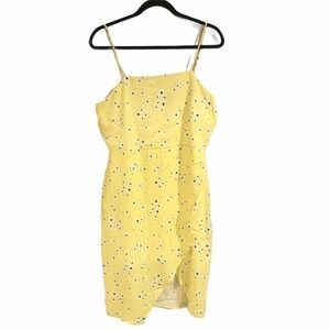 PEACH Love Cali Yellow Floral Daisy Sundress Large